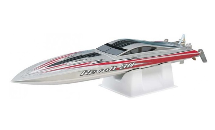 AquaCraft Revolt 30 Speedboat 2.4 RTR Silver/White