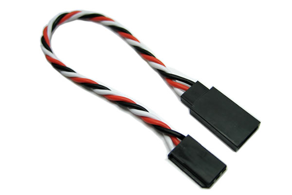 15cm Etronix 22AWG Futaba Twisted Extension Wire