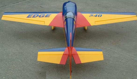 Top Gun Edge 540 RC Airplanes, Glow, GP Planes