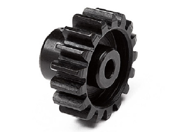 Fastrax 'Pro' Black Aluminium Pinion Gear - 24T
