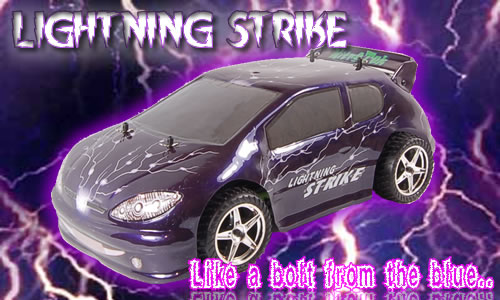 Nitrotek Lightning Strike PRO - 1/10th Scale Nitro RC Rally Car